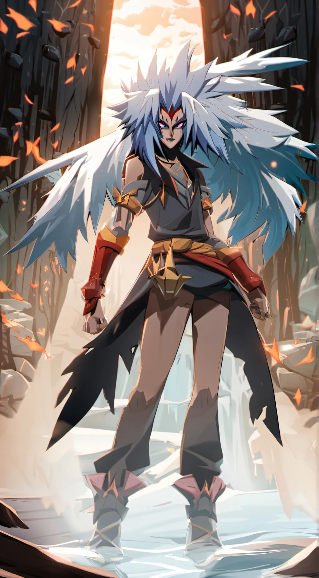 ai character: Yubel background