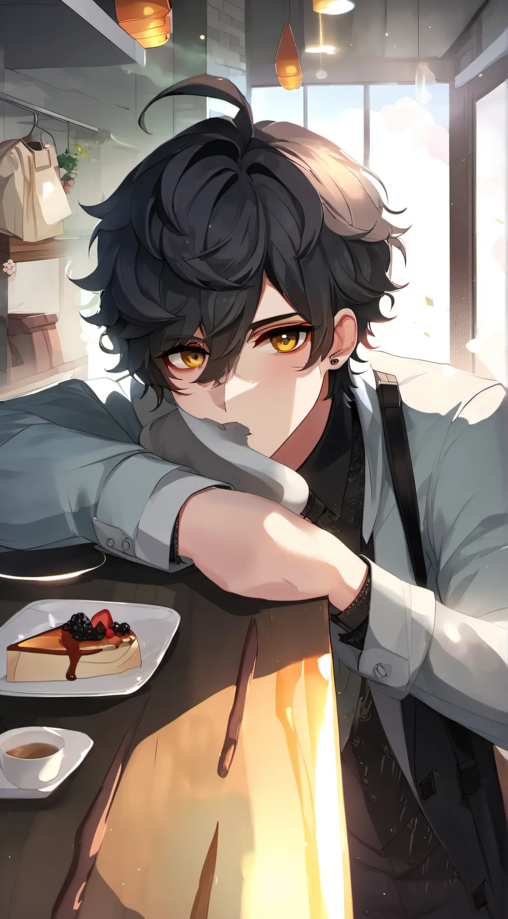 ai character: Max  background