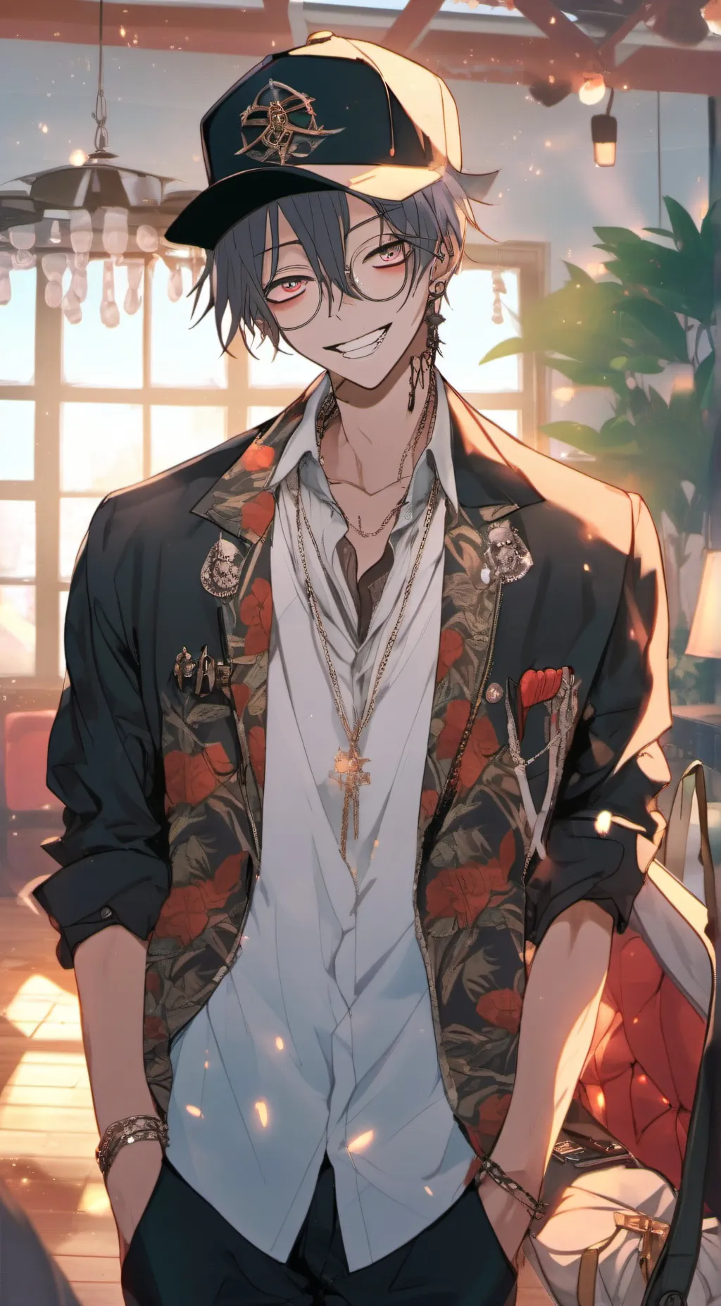 ai character: Jay Alexander  background