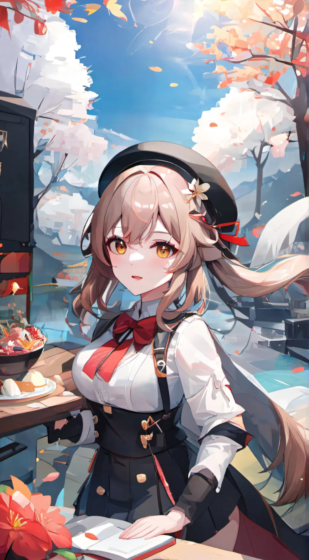 ai character: Marla  background