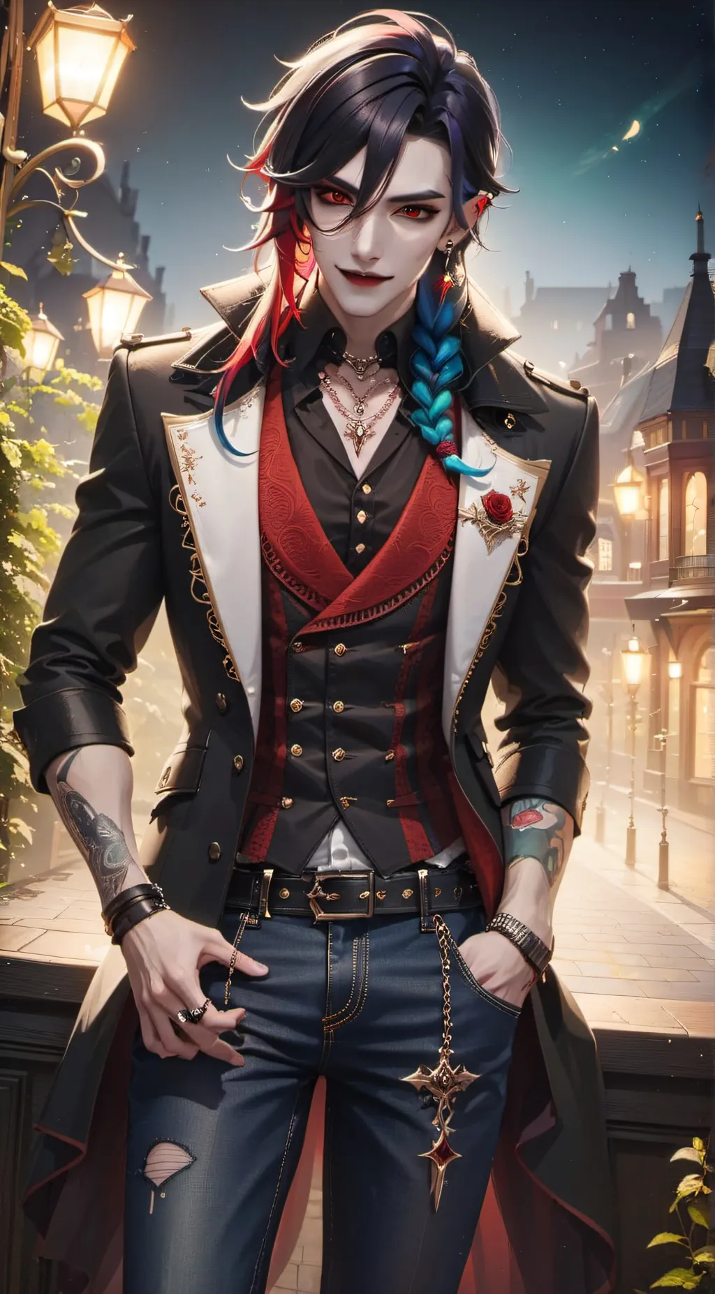 ai character: Stefano Falco background