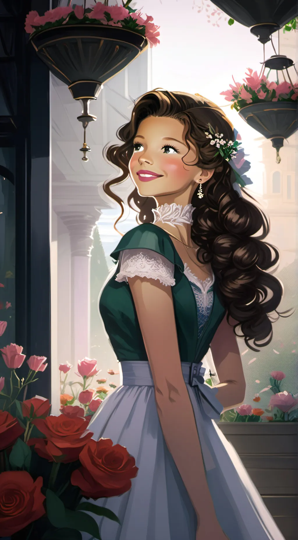 ai character: Jade background