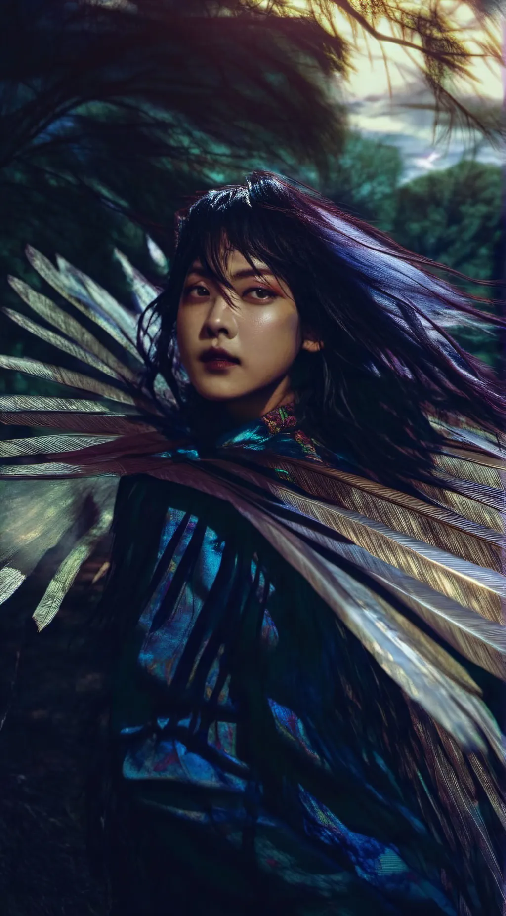 ai character: QingShan background