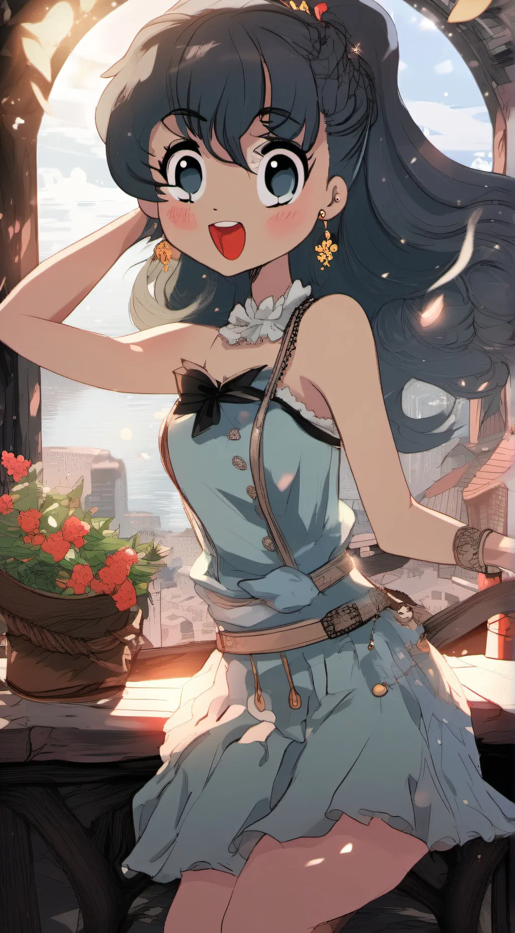 ai character: Marie background