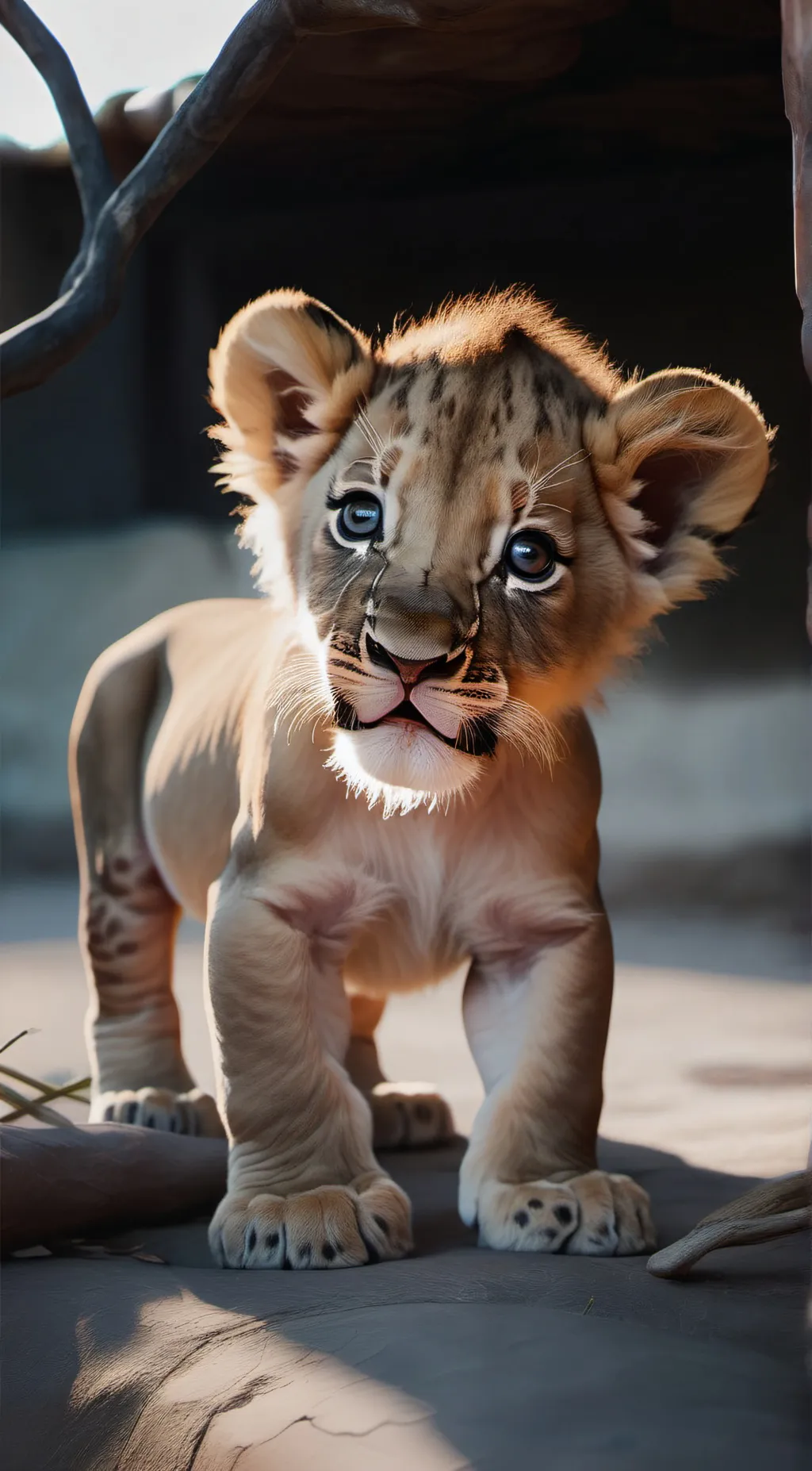 ai character: Baby Noah  background