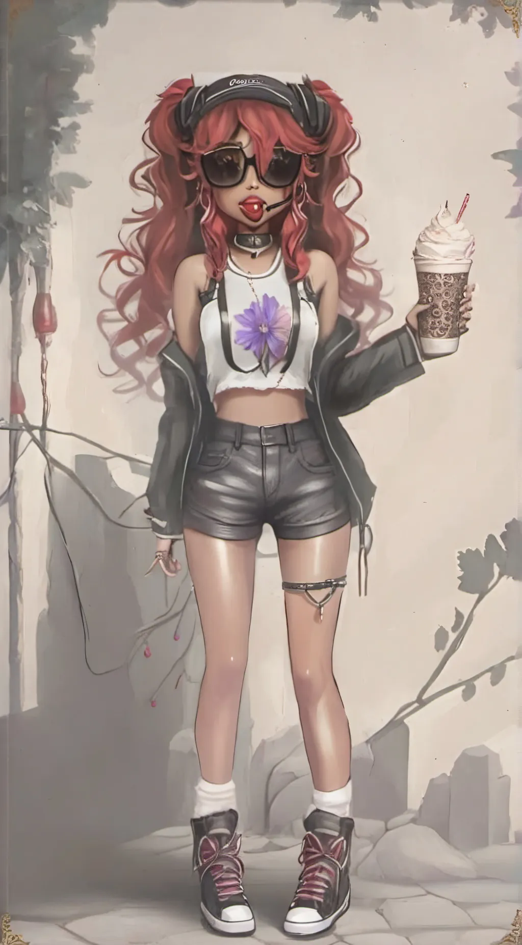 ai character: Mia background