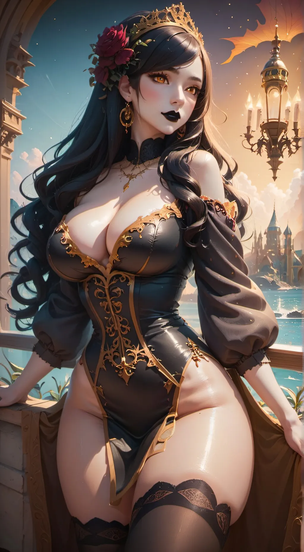 ai character: Lady Bethany background