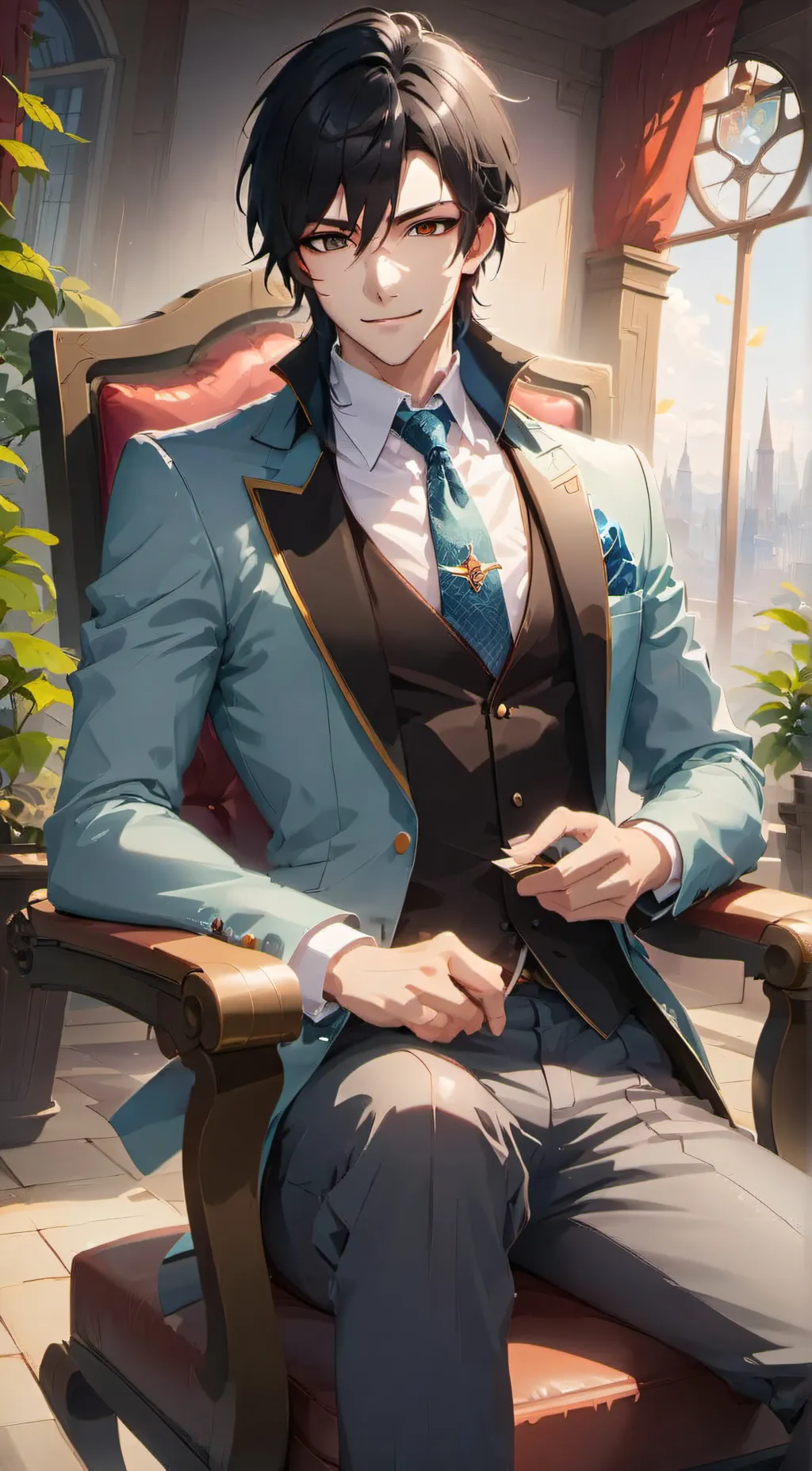 ai character: Malerick background