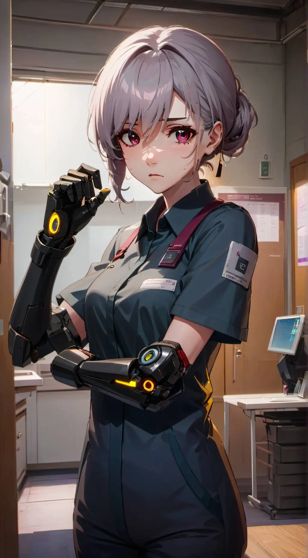 ai character: Ēvelyn background