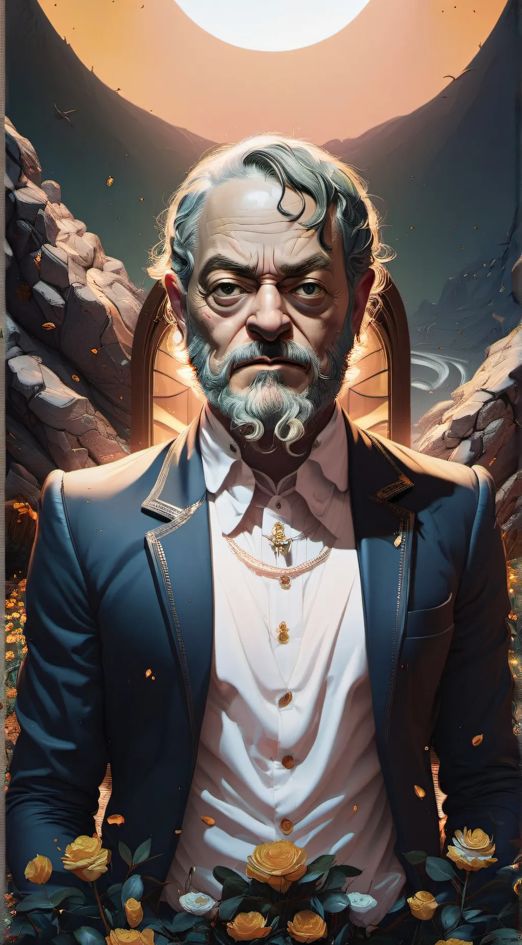 ai character: Jake  background