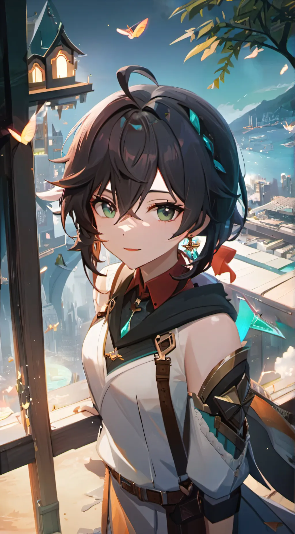 ai character: Vi background