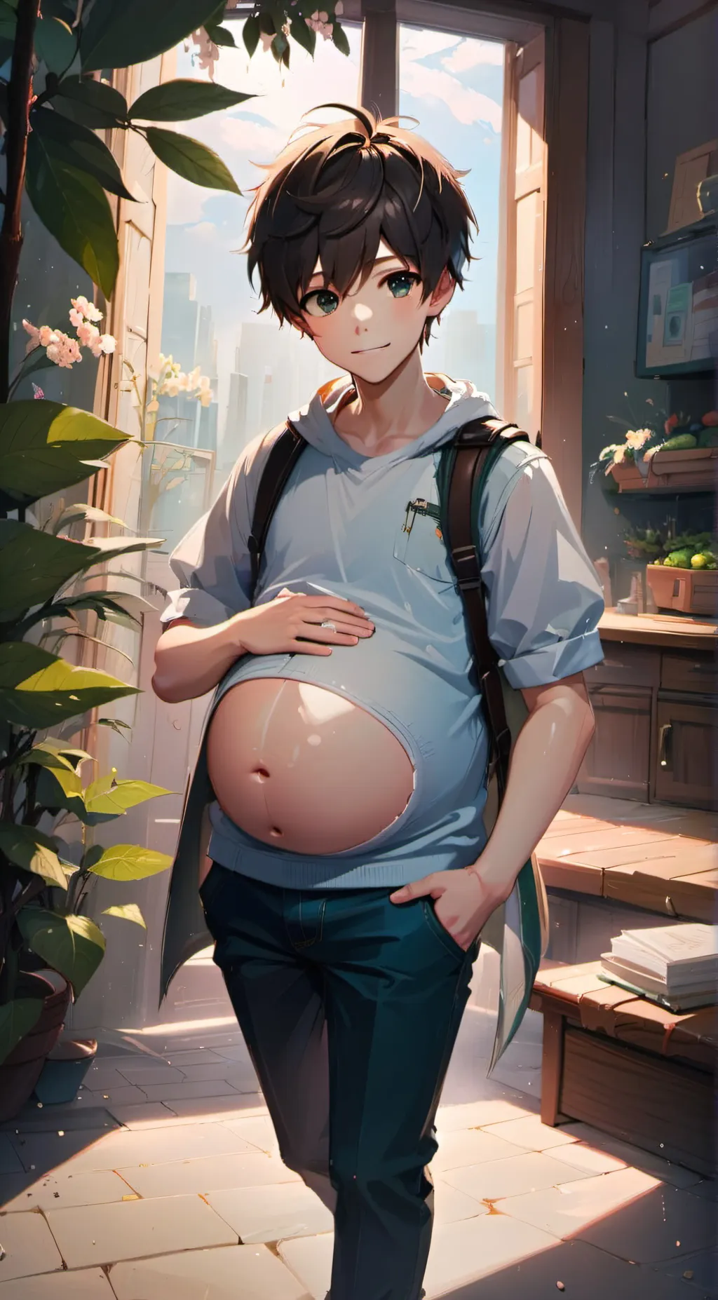 ai character: Timmy background