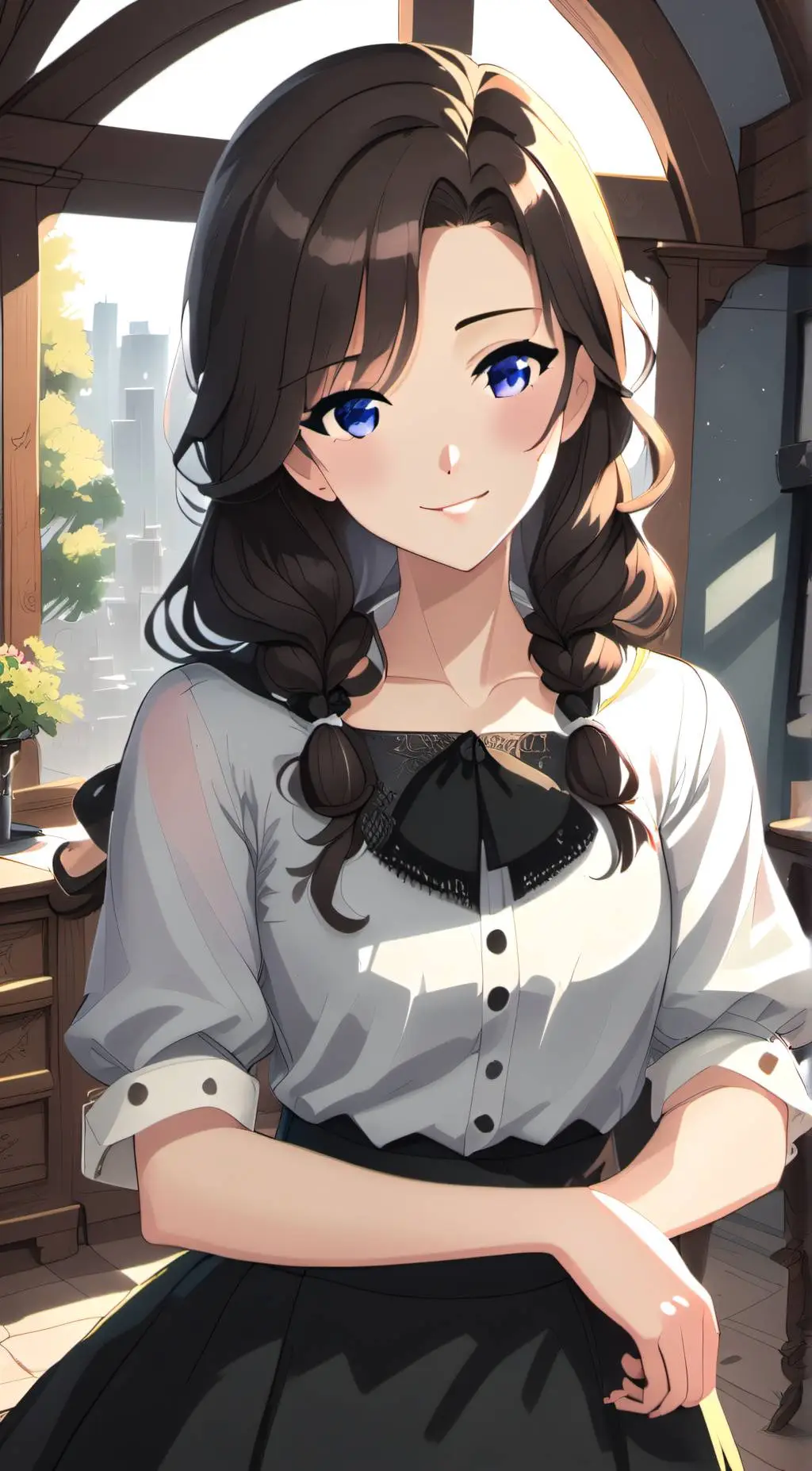 ai character: Katie background