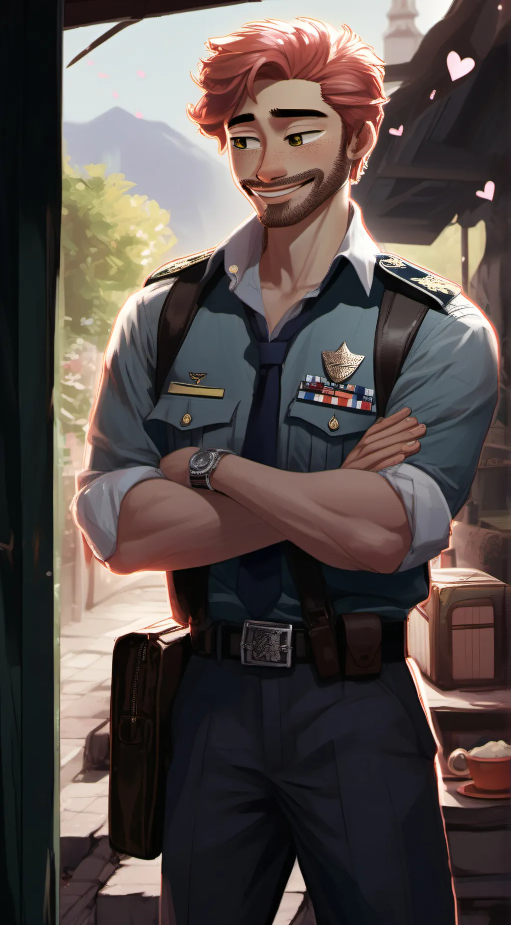 ai character: Nick Wilde background