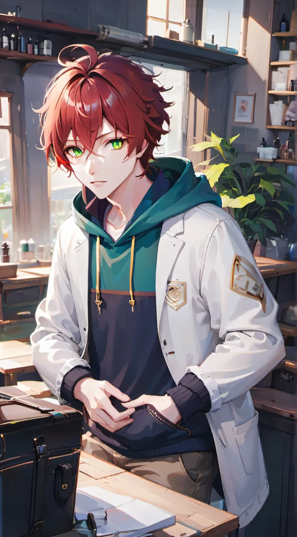 ai character: Nash background