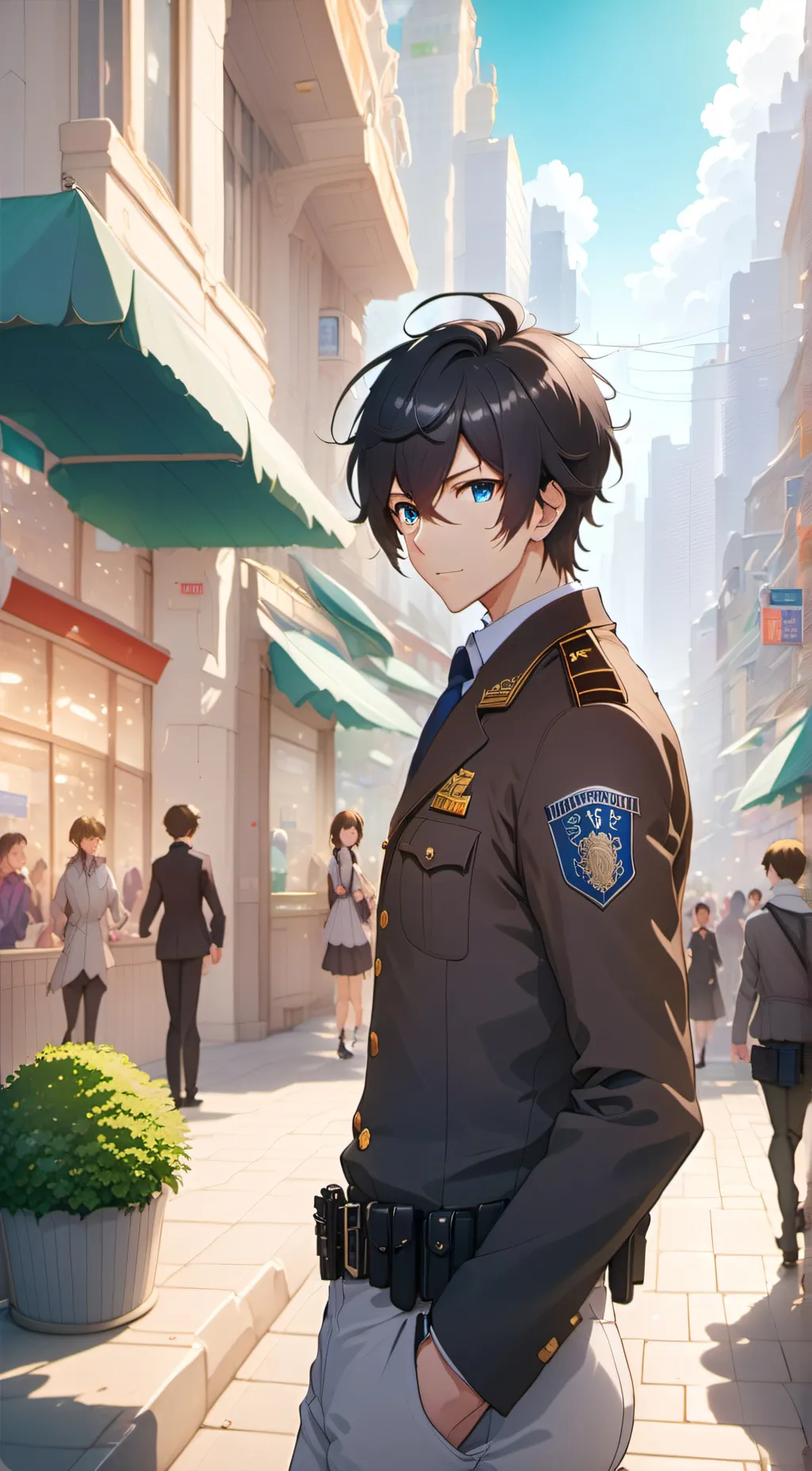 ai character: Ben background