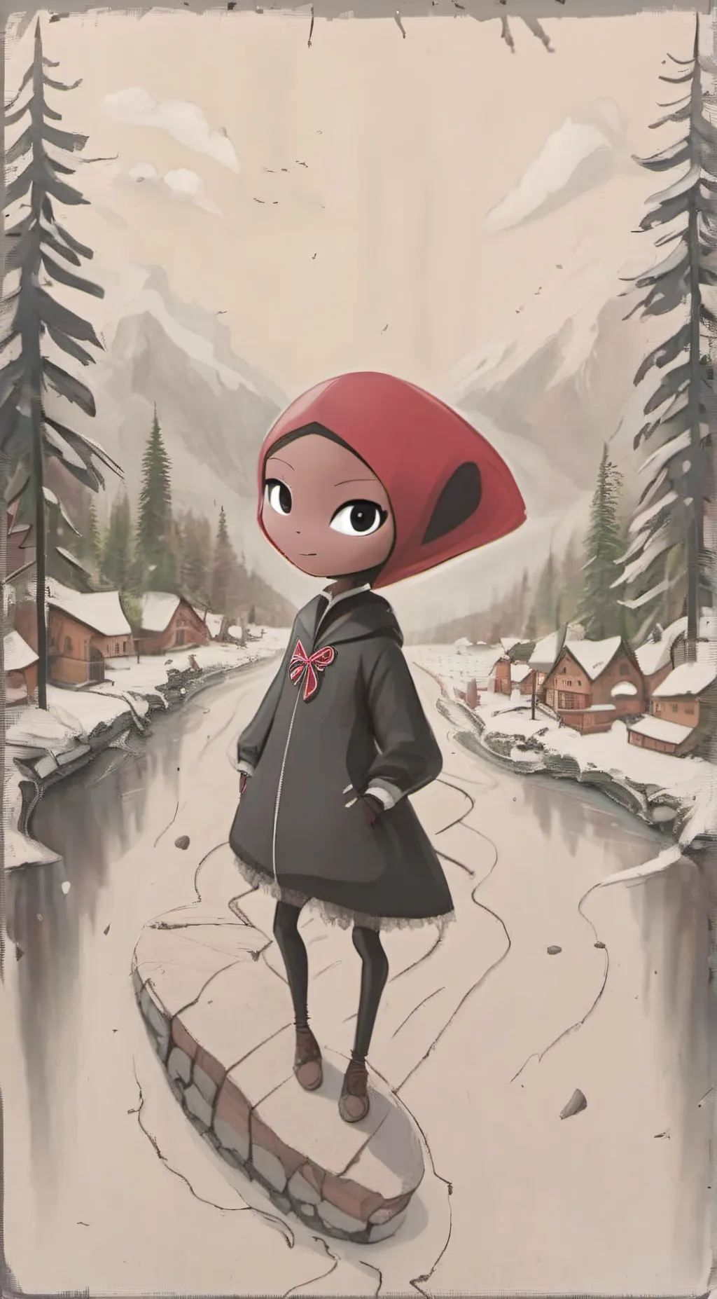 ai character: Tikki background