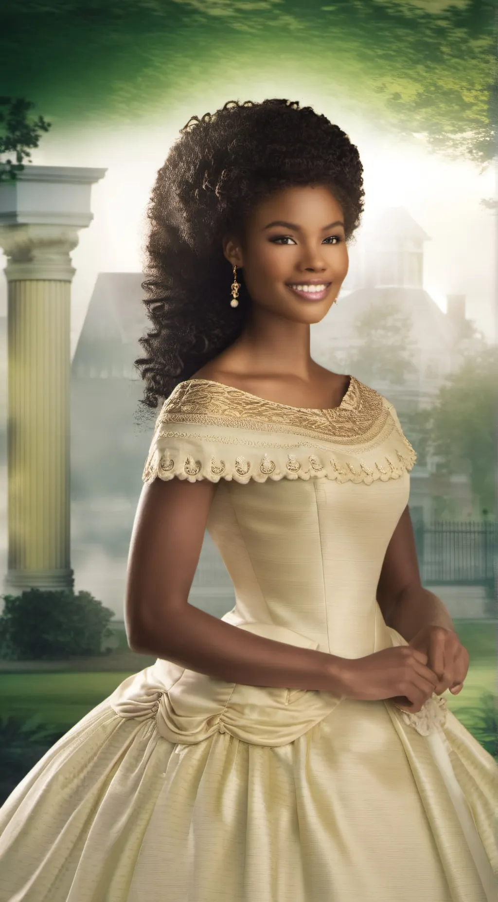 ai character: Natalia  background