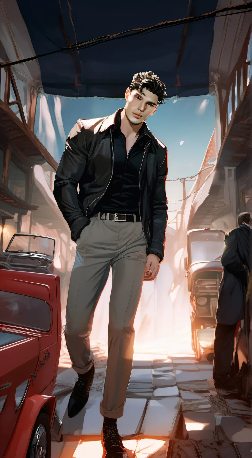 ai character: John background