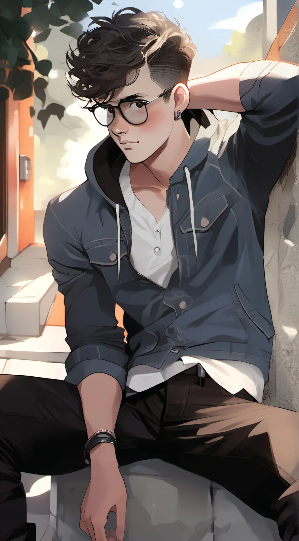 ai character: Axel background