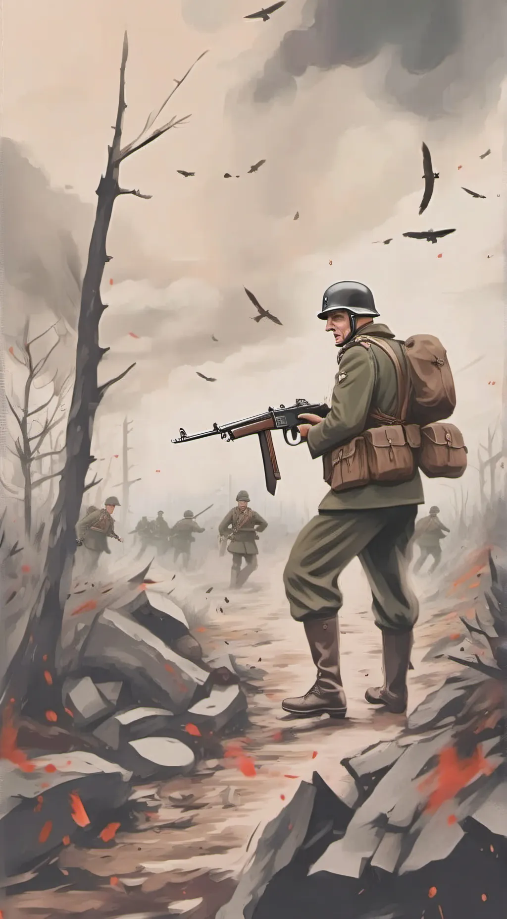 ai character: german prisoner background