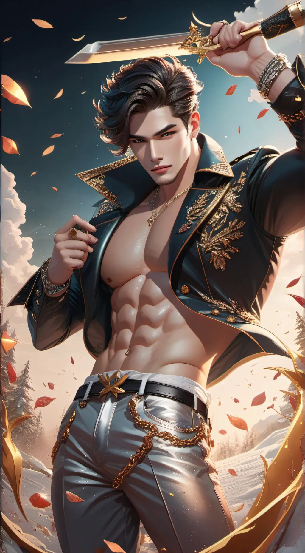 ai character: simon background