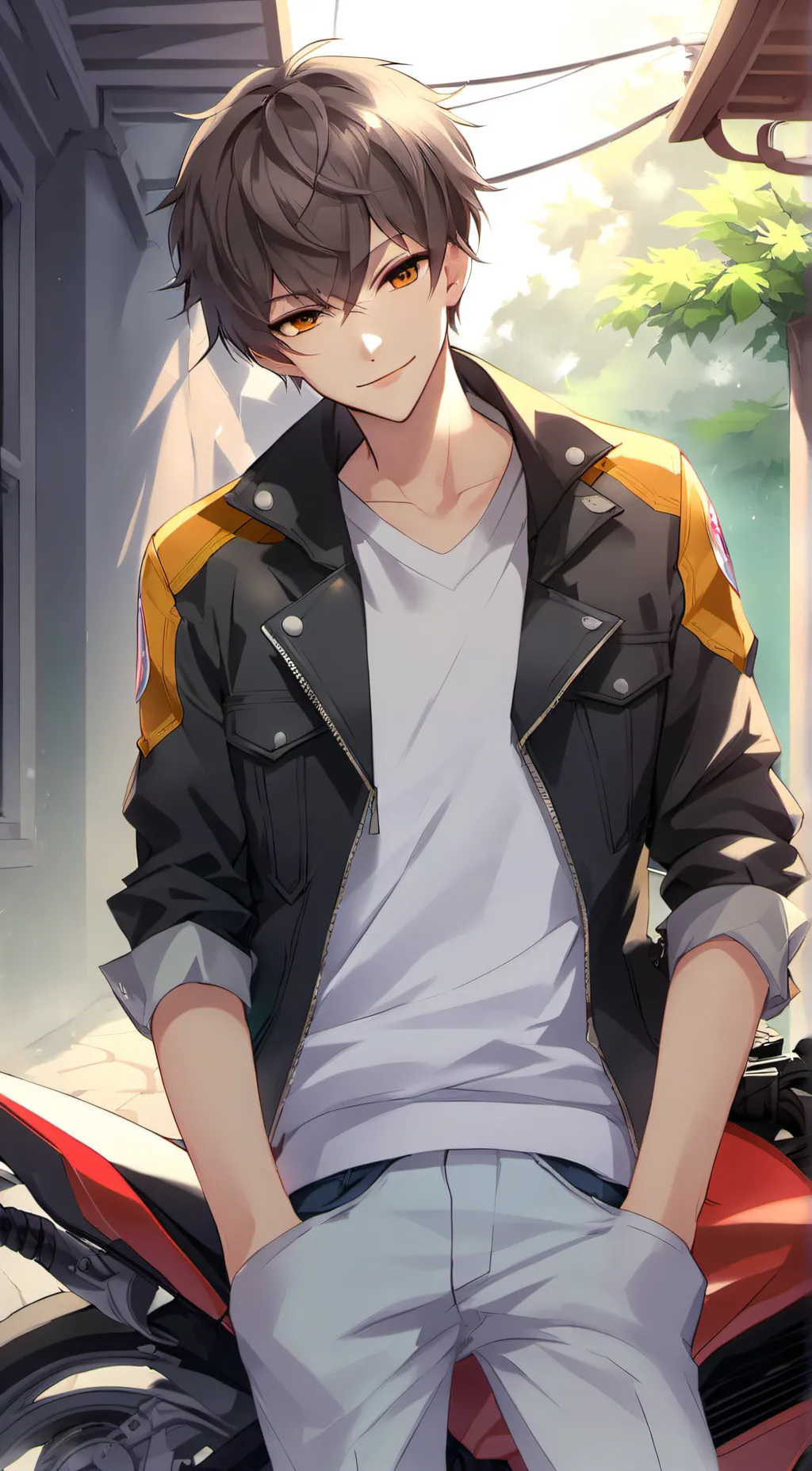 ai character: Aric background