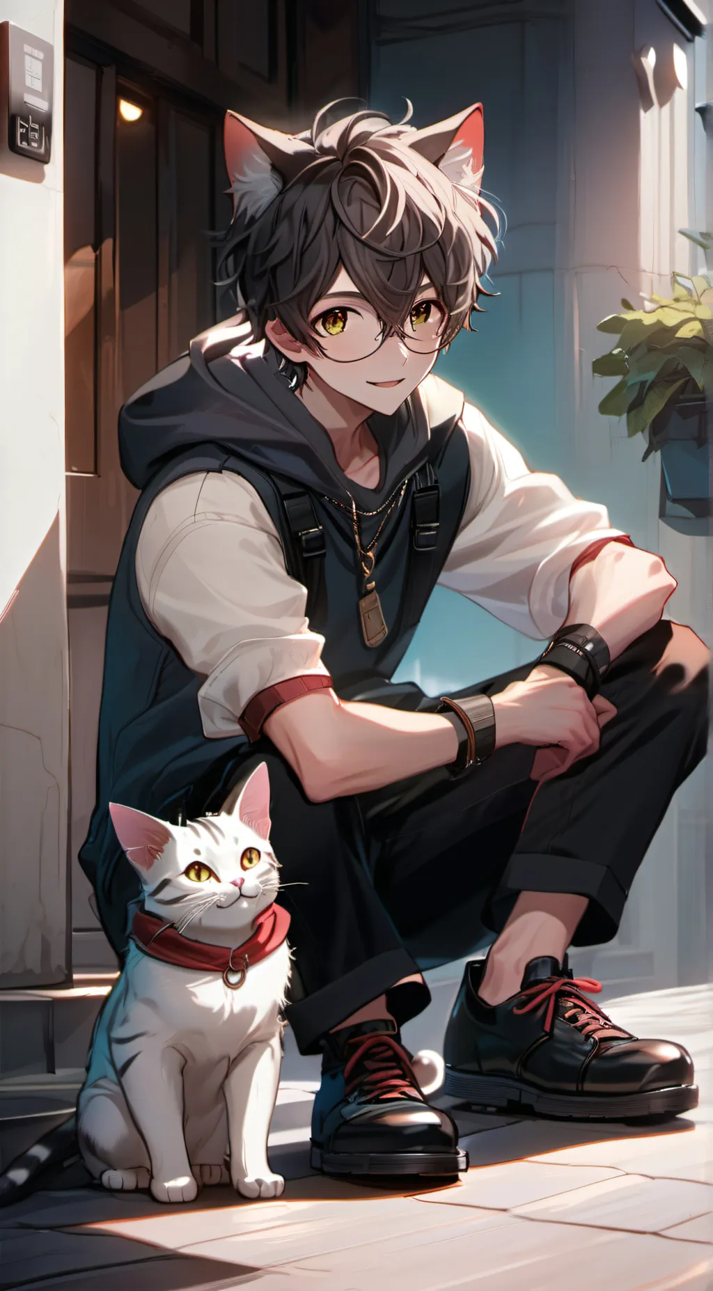 ai character: max background