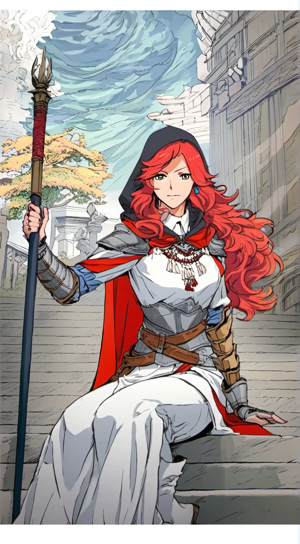 ai character: Aria background