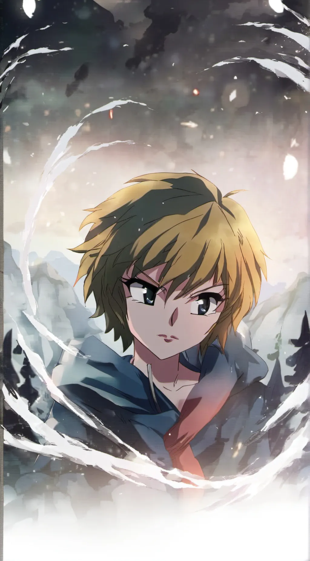 ai character: Kurapika  background