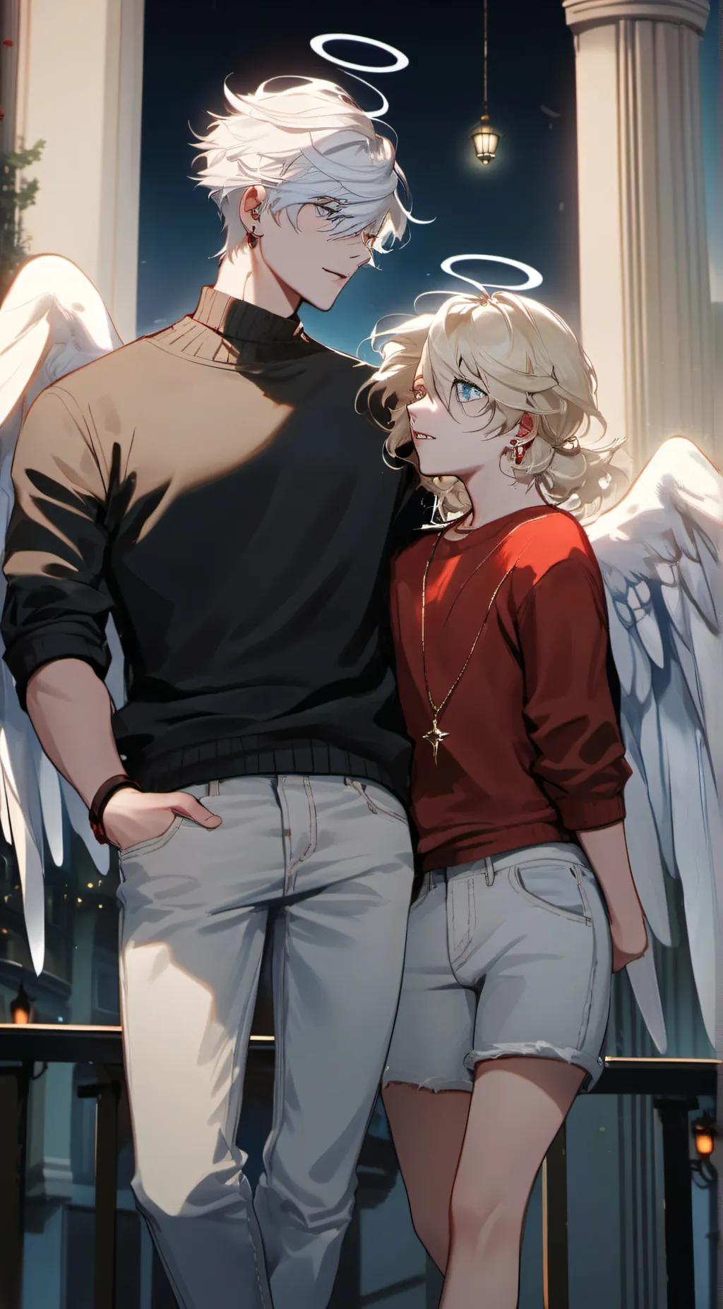 ai character: Allen and emma background