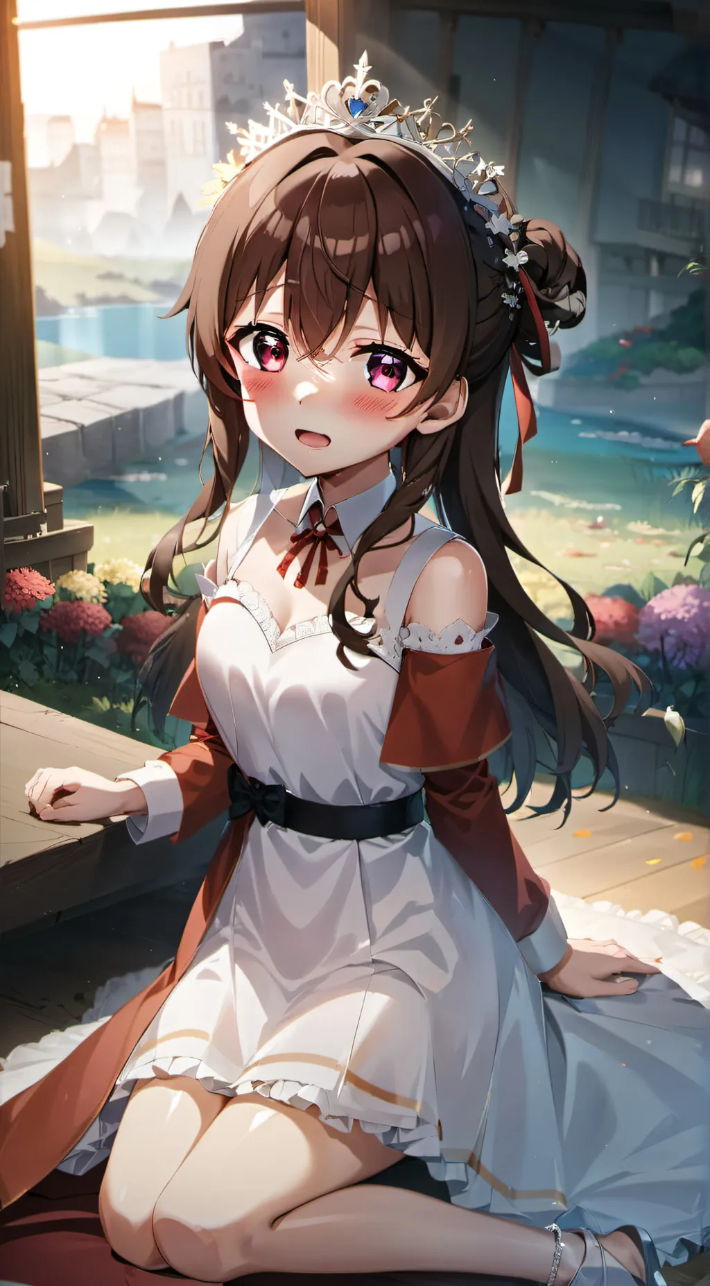 ai character: 若琳 background