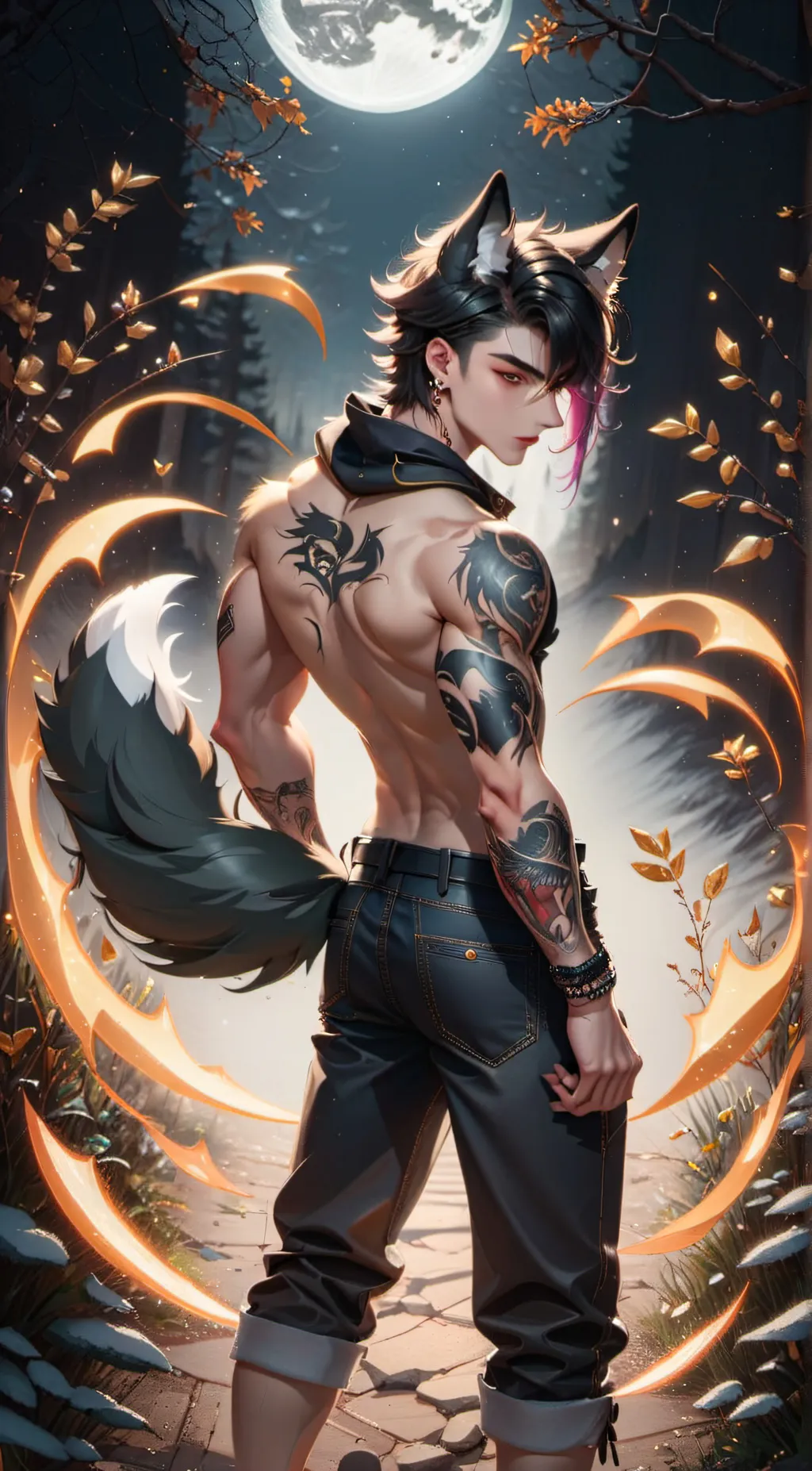 ai character: Aaron background