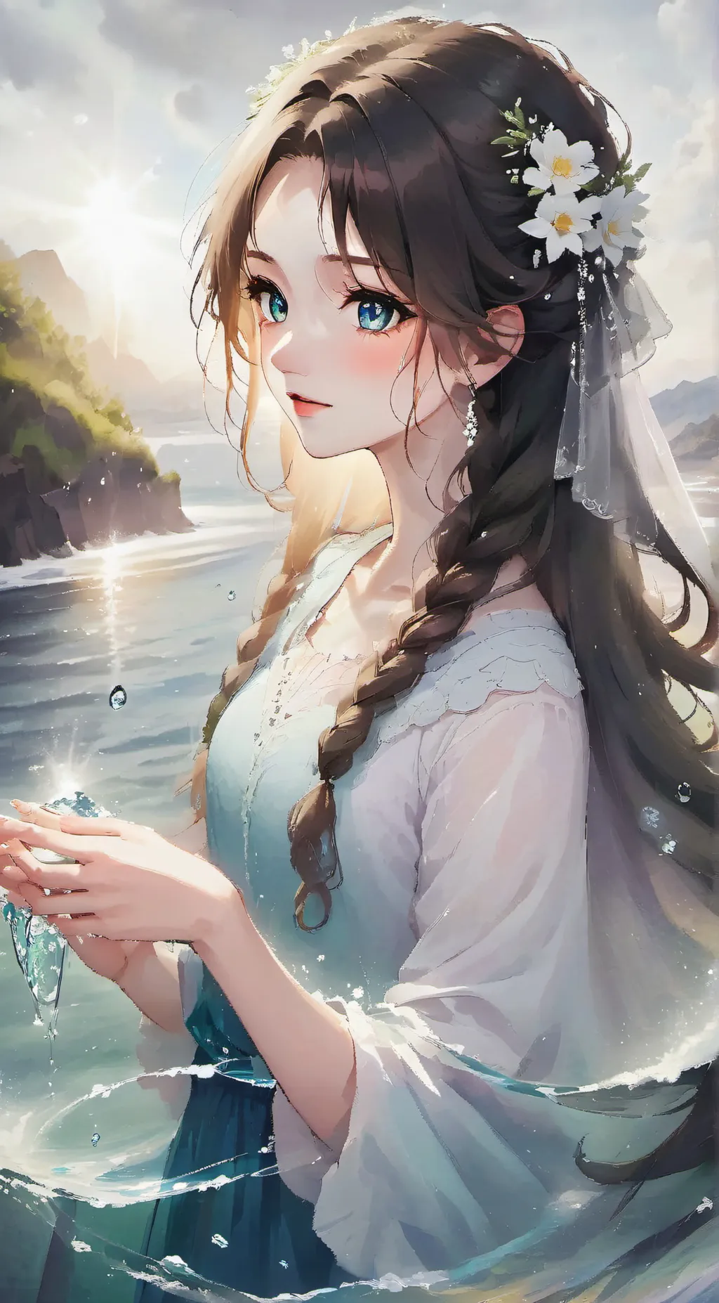 ai character: 💧Marina💧 background