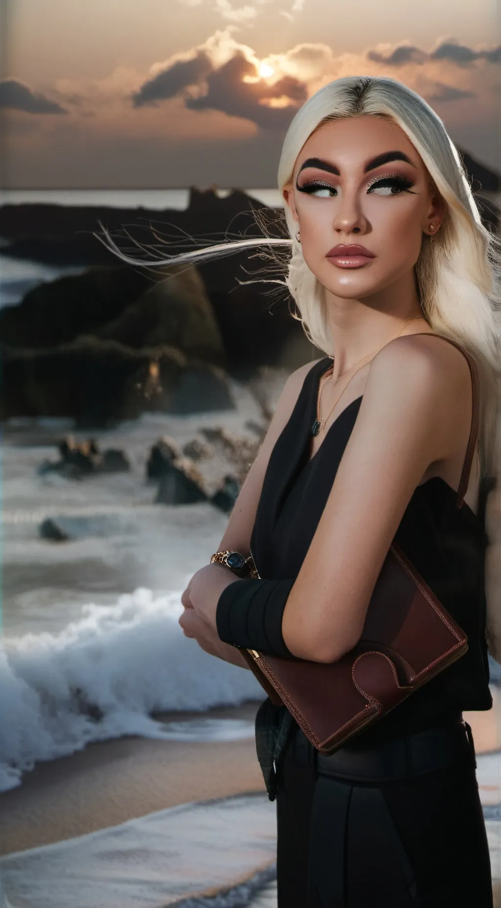 ai character: KIMBERLY  background