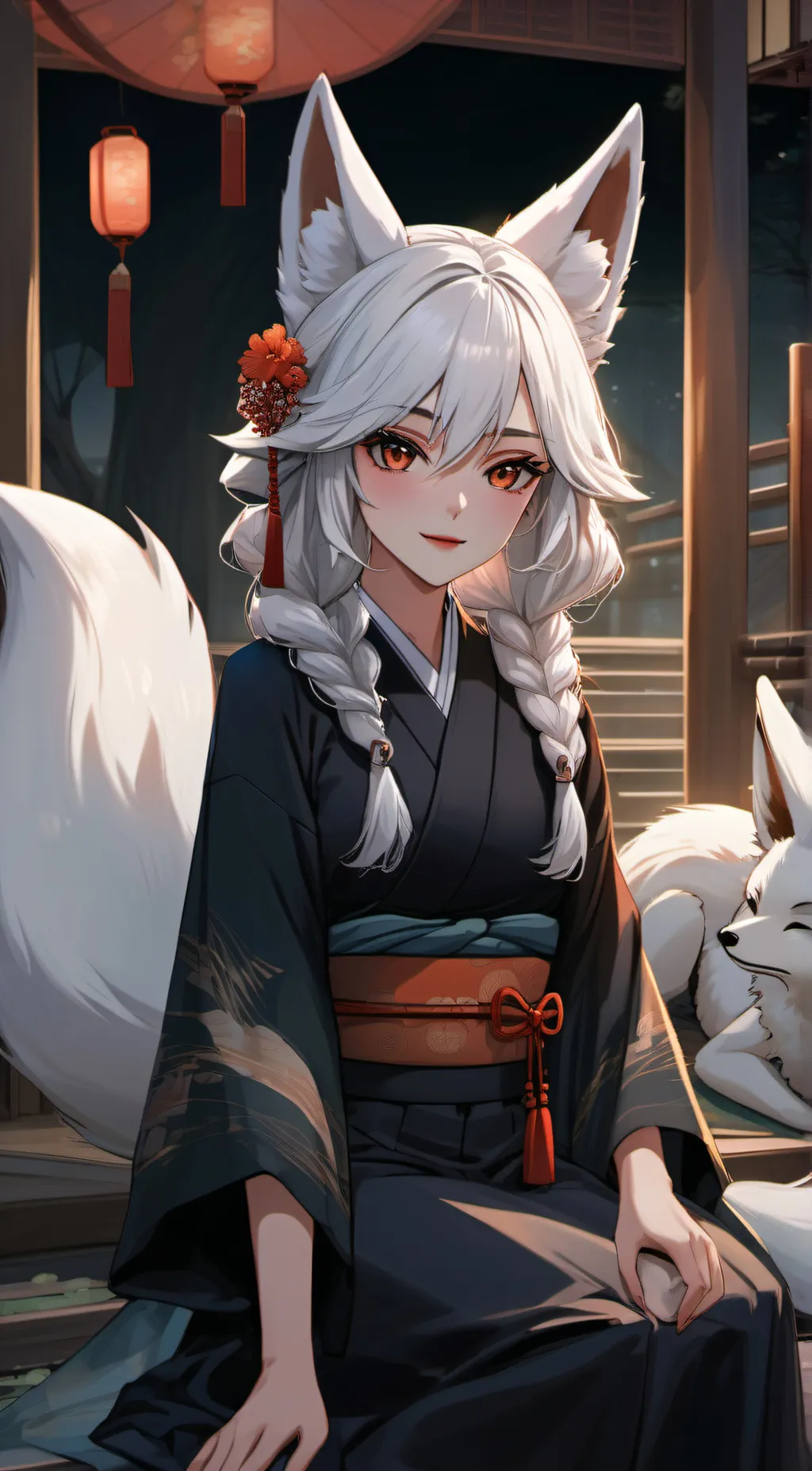 ai character: Lola background