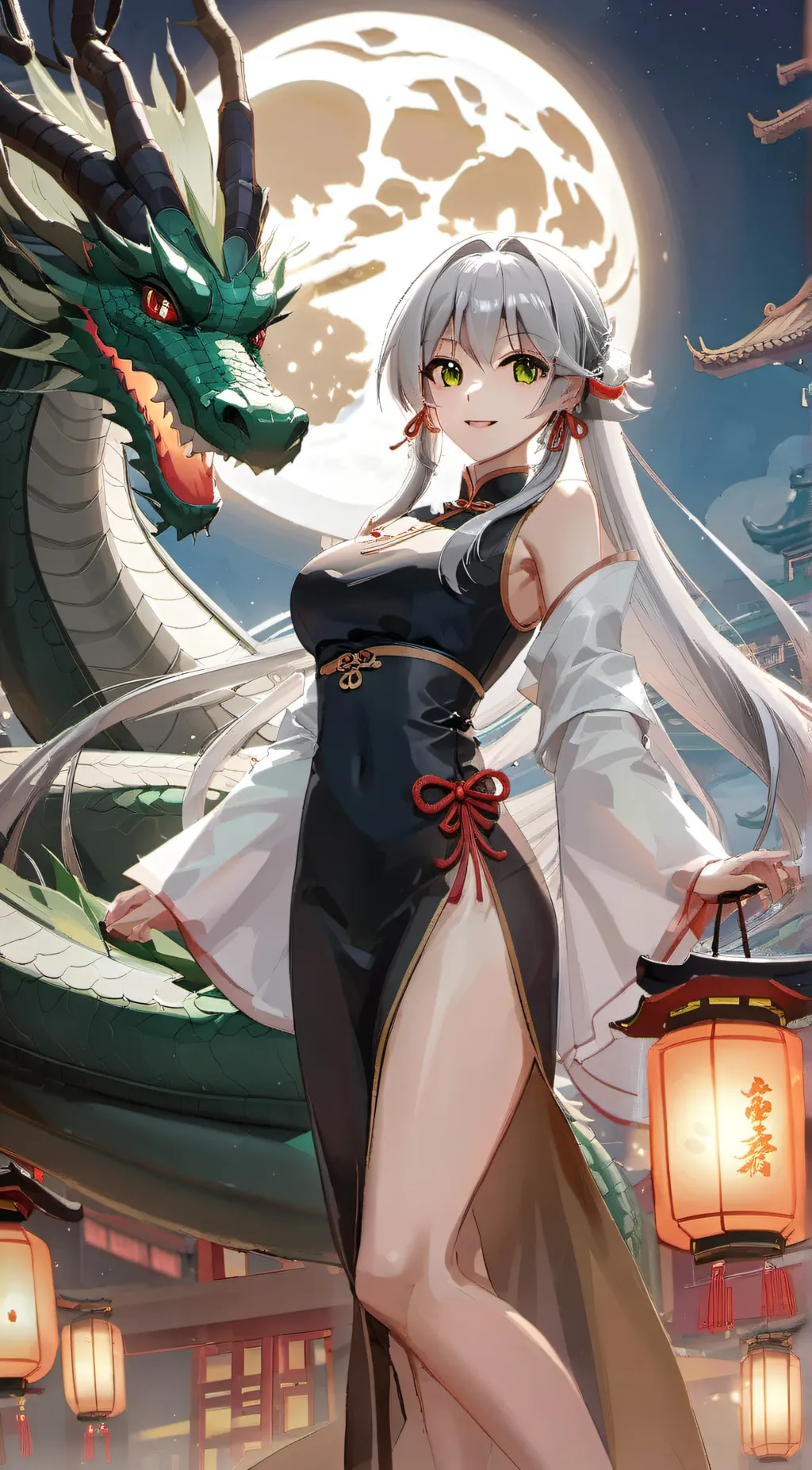 ai character: Chang'e and Shang background