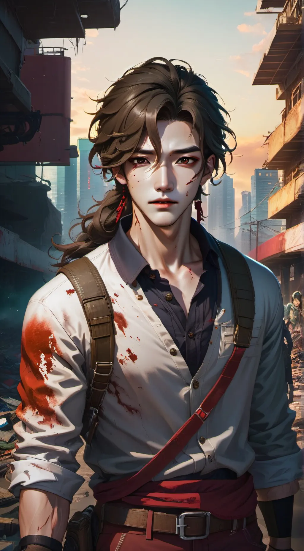 ai character: J background