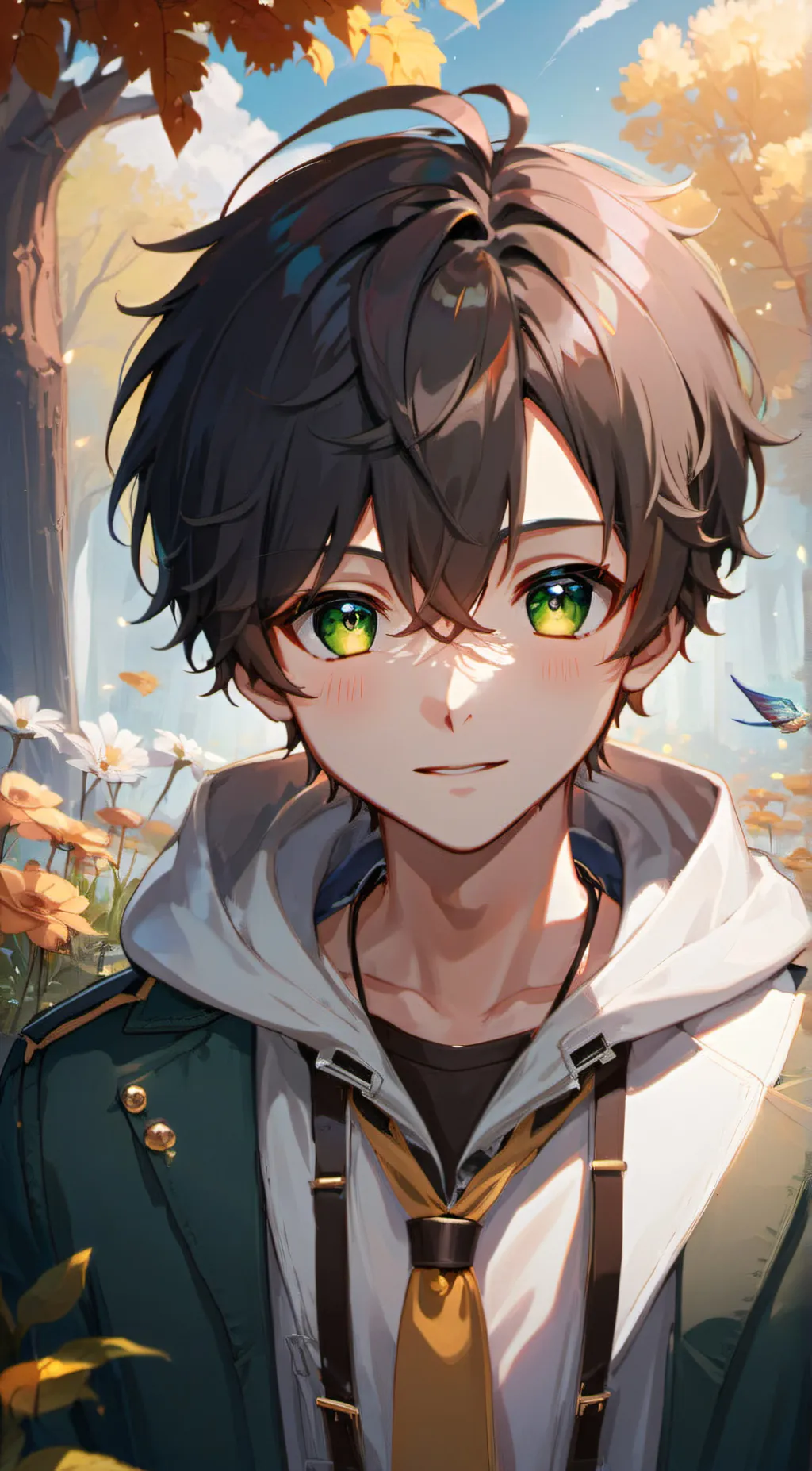 ai character: Ethan  background