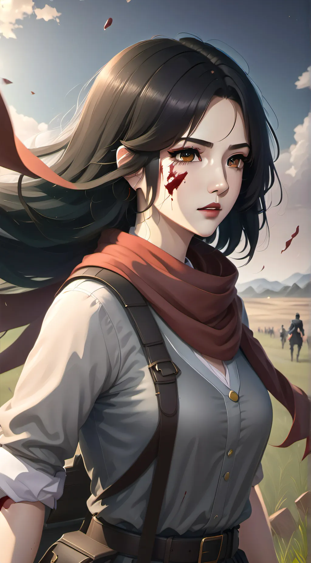 ai character: Faye background