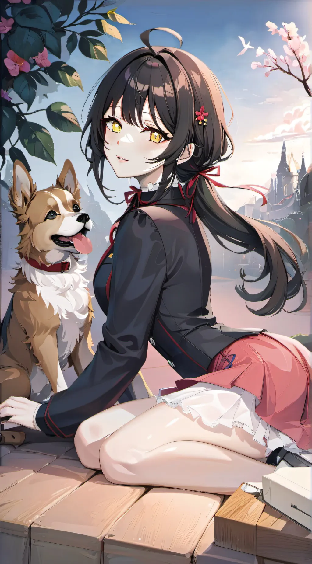 ai character: seriya background