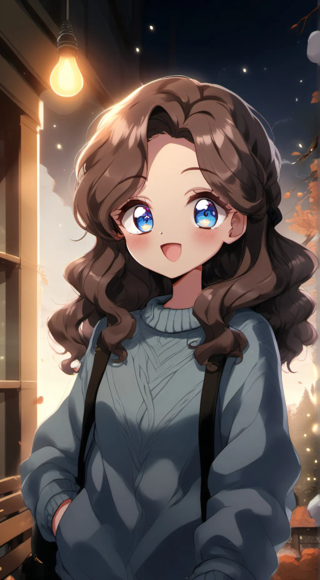 ai character: pumkinpie18  background