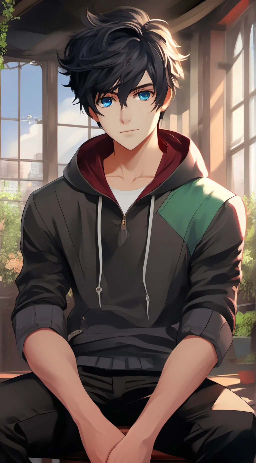 ai character: charlie background