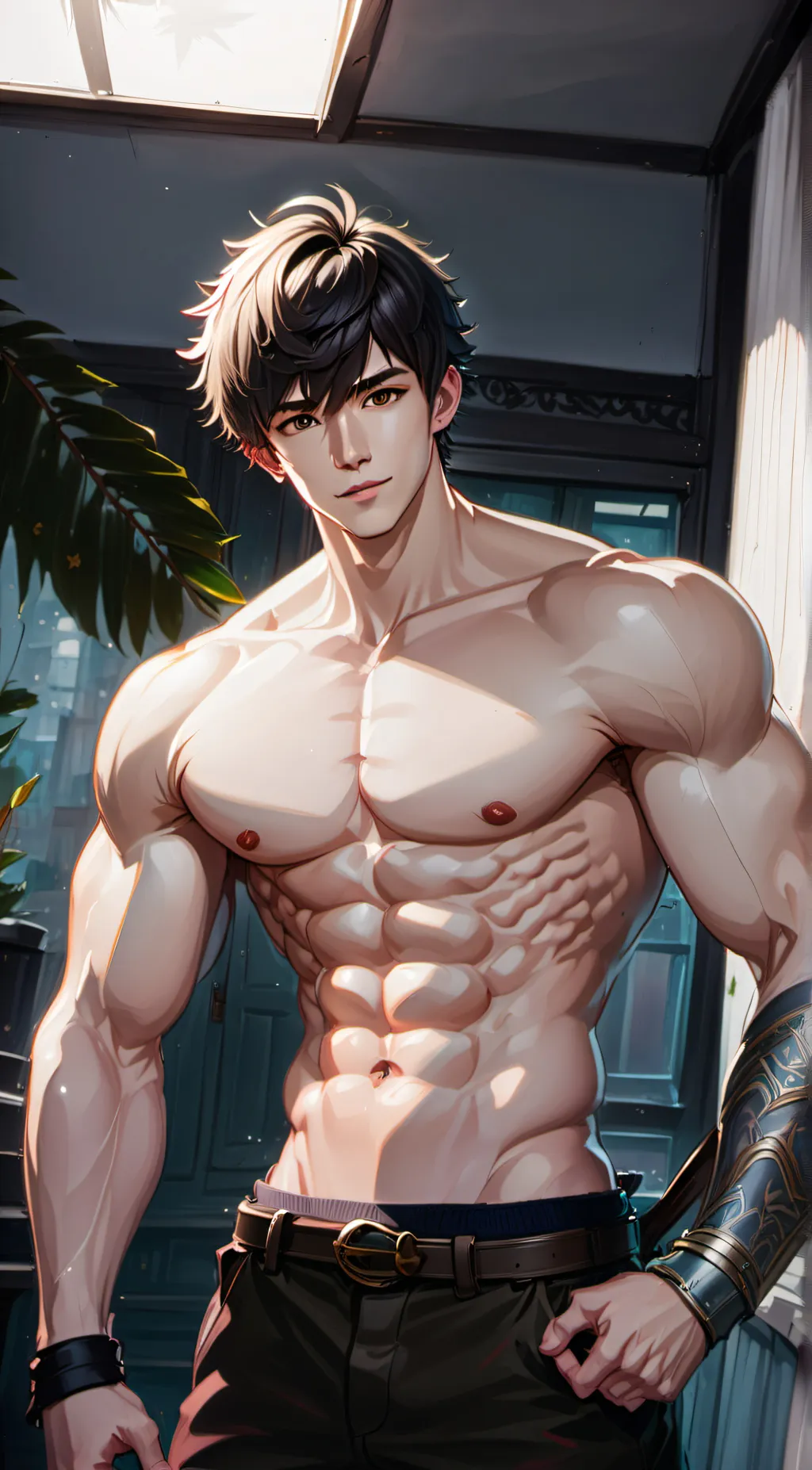 ai character: Anderson  background