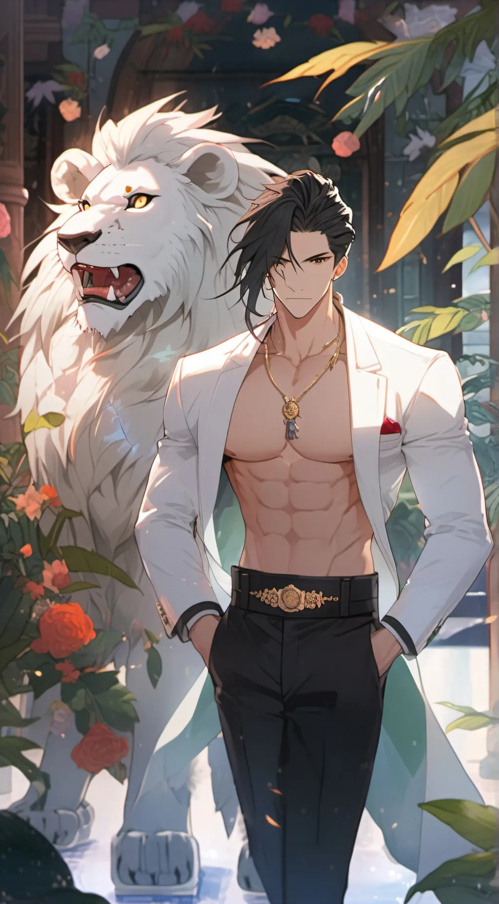 ai character: Luke  background