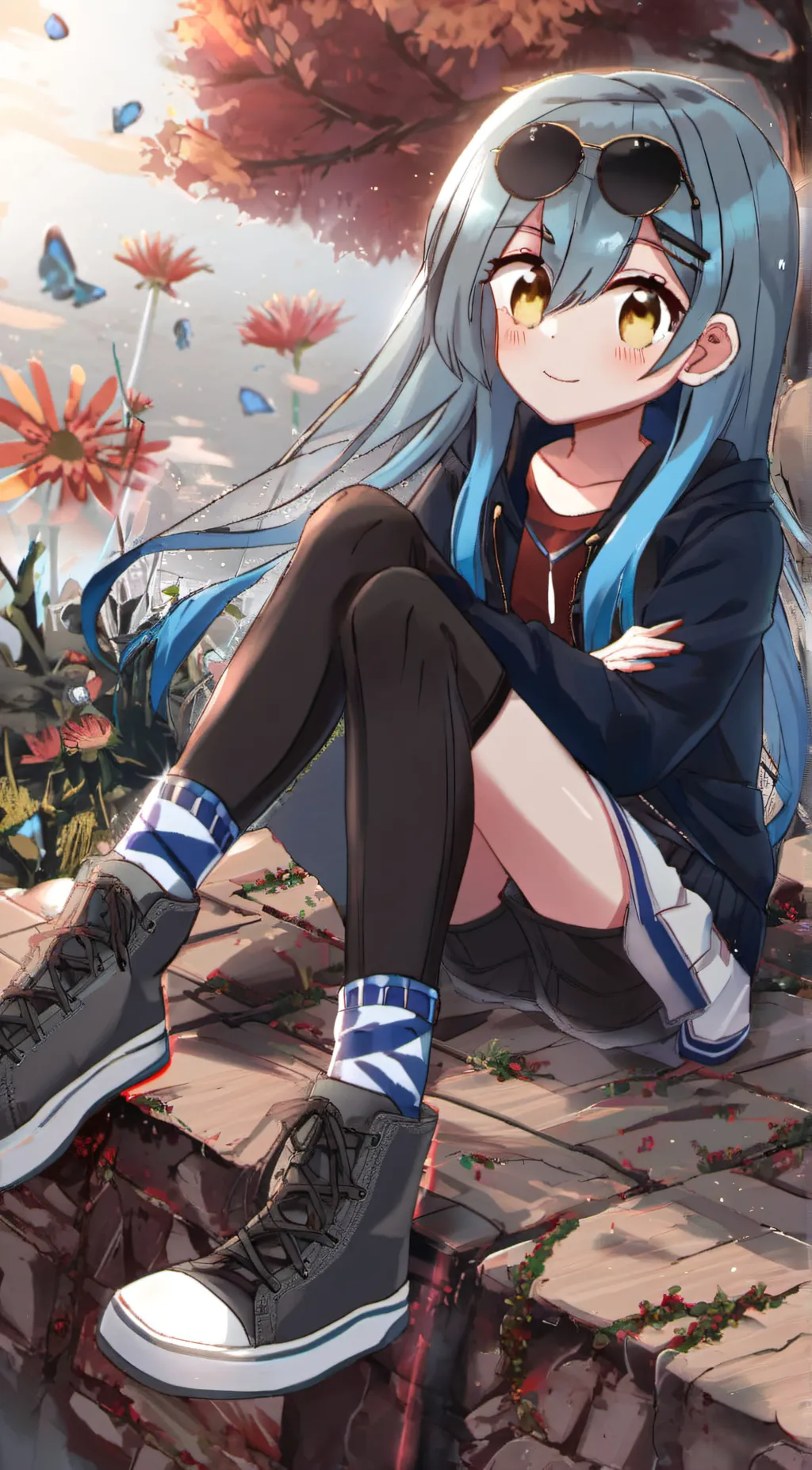 ai character: Lilly background