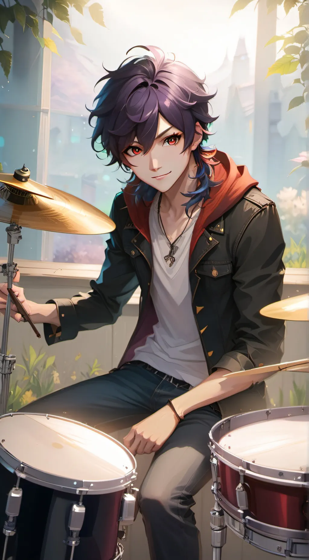 ai character: Jason  background