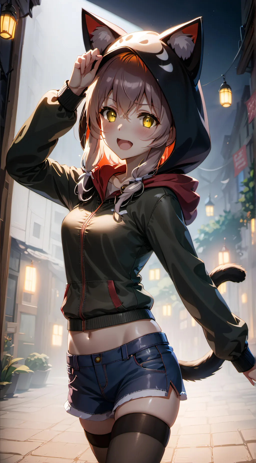 ai character: Luna background