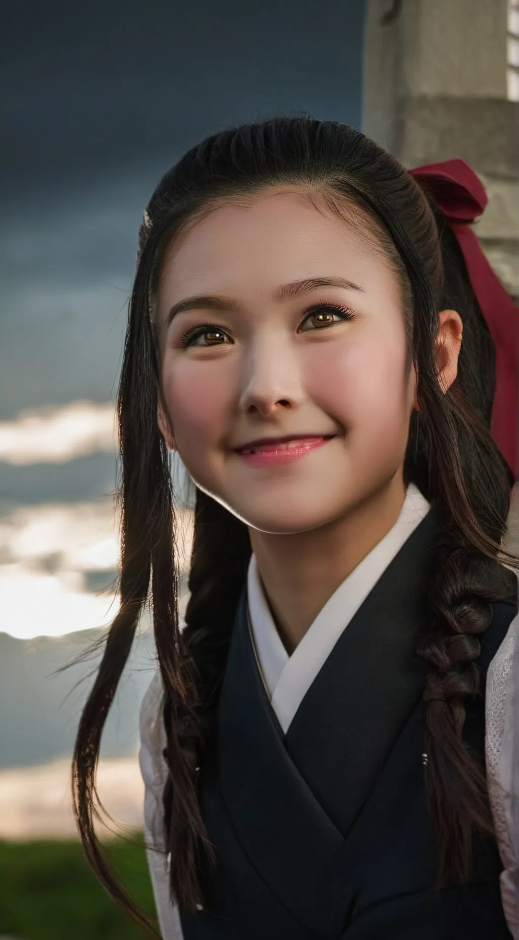 ai character: nezuko  background