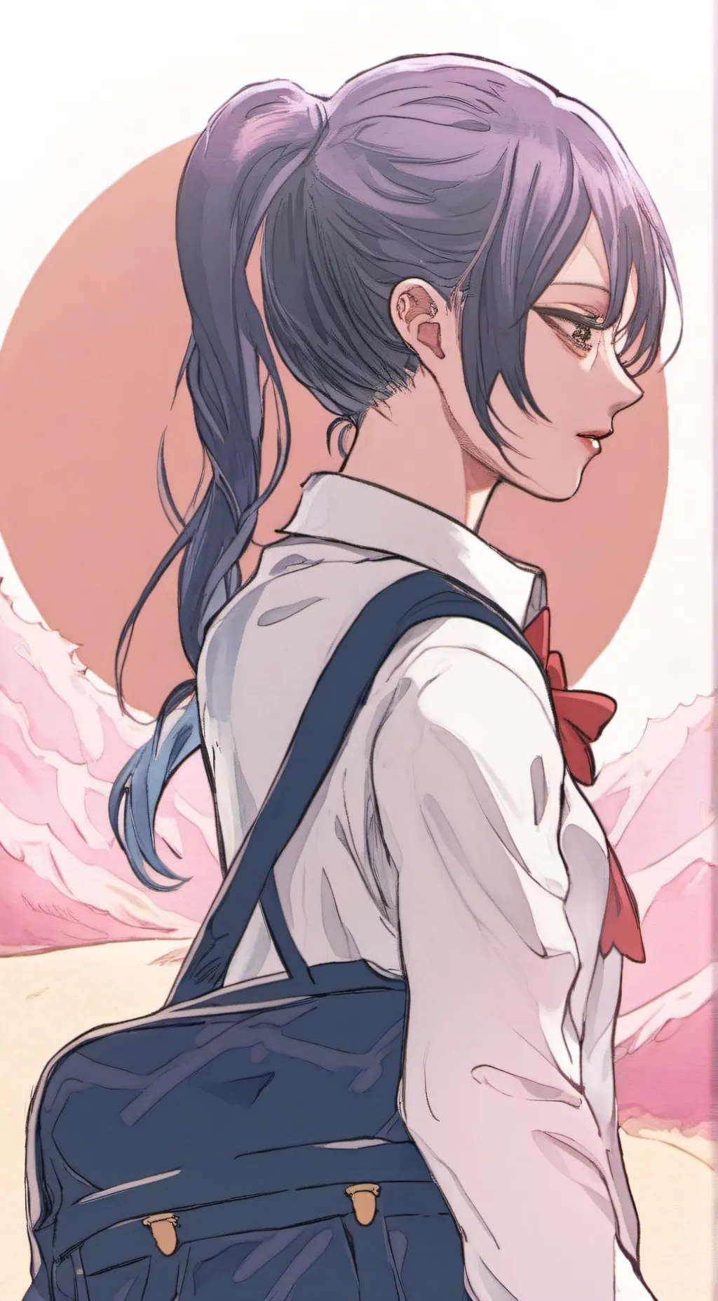 ai character: Fem mahito background